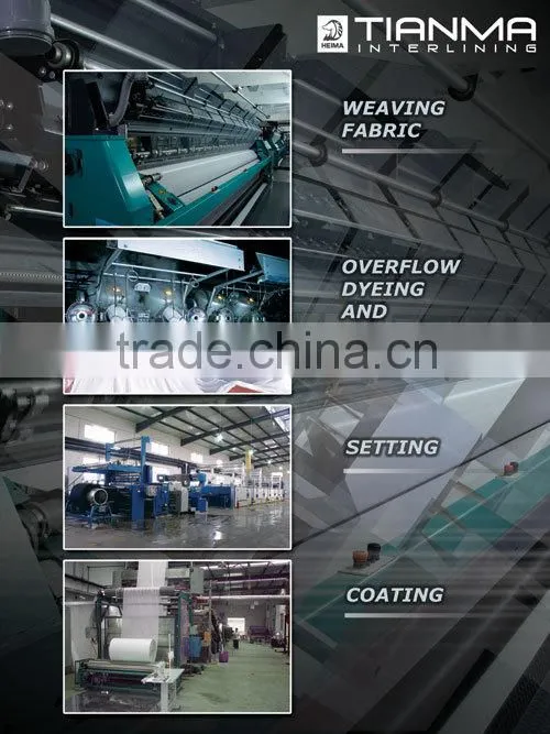 woven interlining fusing interlining fabric 8316 for suits&jackets