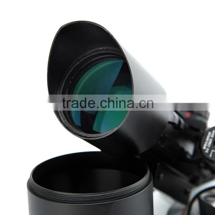 Funpowerland M9C 3-10X42E Mil-Dot hunting rifle scope+red laser /Tactical Optics Scopes/Riflescope