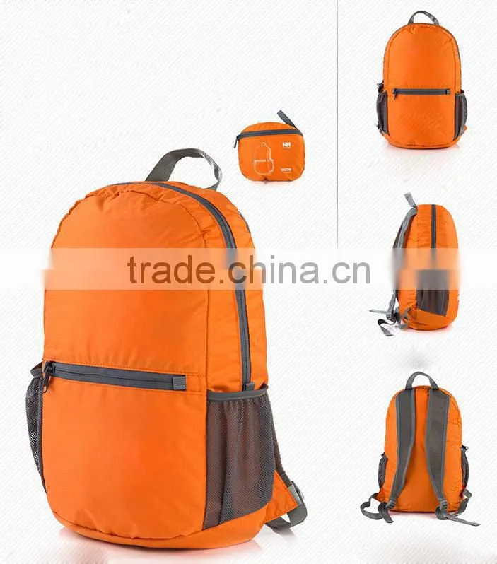 2015 High Quality Sport Nylon Backpack, Waterproof Foldable Backpack