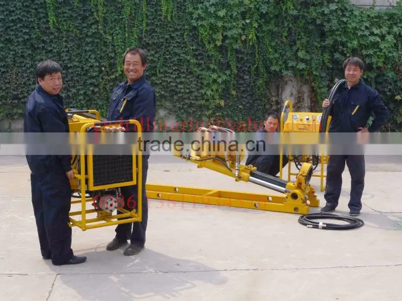 AK80 Portable Slope Engineering Anchor Drilling Rig with 80m Drilling depth 200mm diameter Capacity