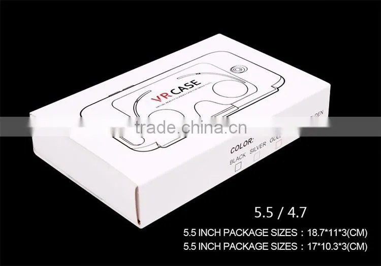 2016 best quality vr box 2.0 newest Hot selling 360 vr camera made in China