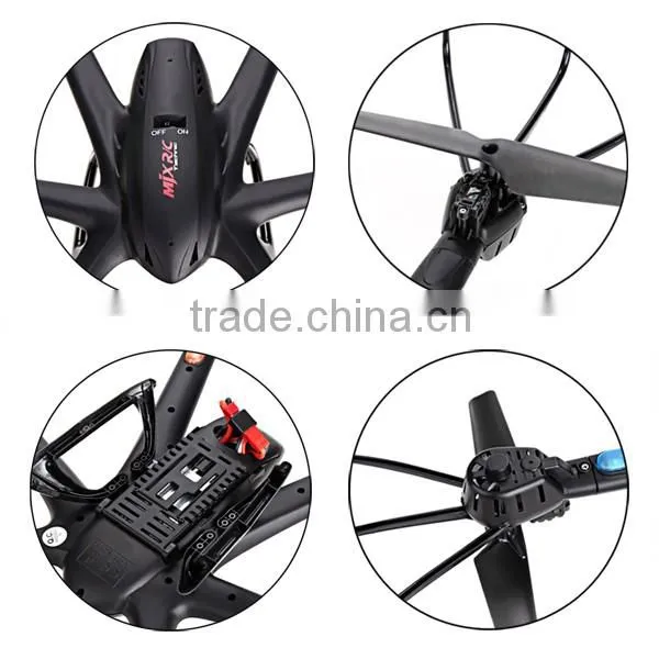 X600 X-Series 4CH 2.4G 6 Axis 3D Roll One Key Return RC Hexacopter Drone Black#AM002913