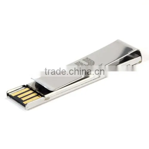 Custom Gift Metal Clip USB Flash Drive