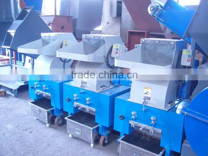 strong plastic granulator/plastic crusher for film bottle sheet woven bags