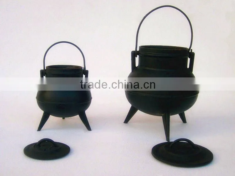 3 legs potjie pot cast iron