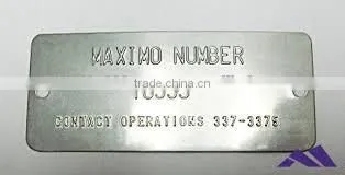 Metallic Tags