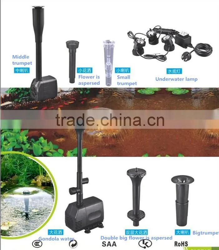 china supplier Small H-max 1.8m 24w Electric Water Pressure Pump