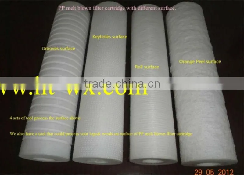 Jiangsu Wuxi Manufacturer Supply Water Filter Cartridge Machine for Water Purify