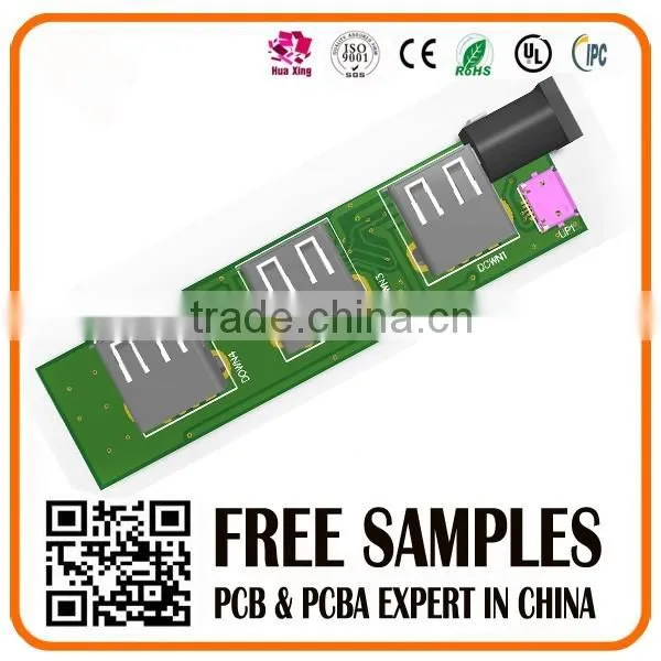 Super thin type C USB HUB usb 3.1 type C to 4-port usb 3.0 hub
