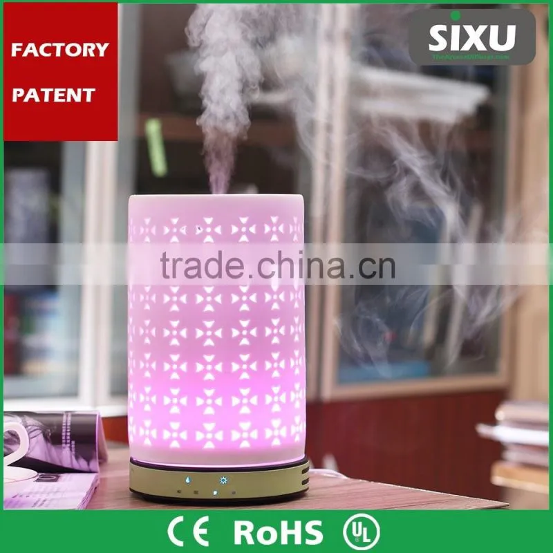 New LED cheap price pottery aroma humidifier aromatherapy diffusers factory directly