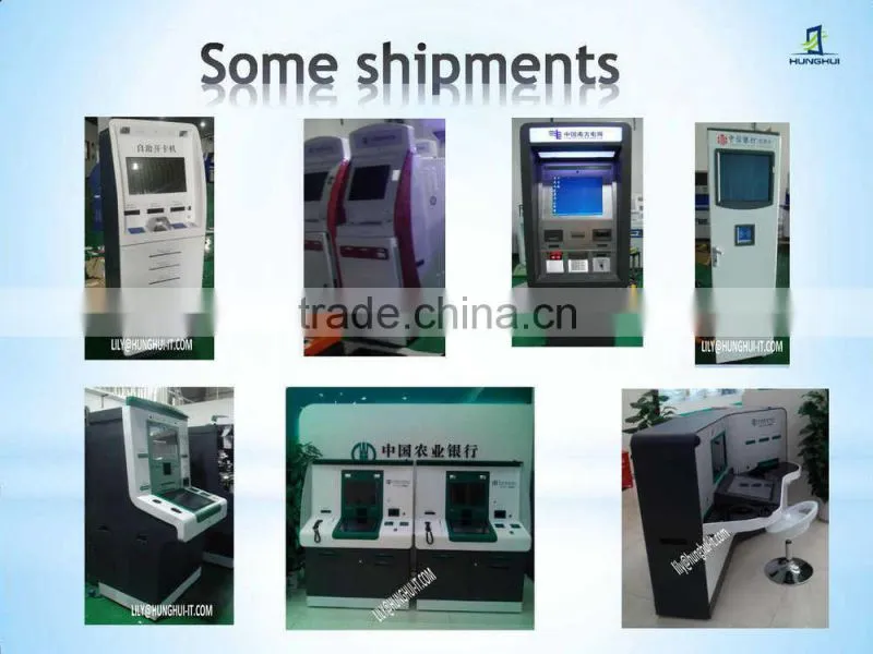 cash deposit machine for banks/banknote deposit machine/kiosk for banks