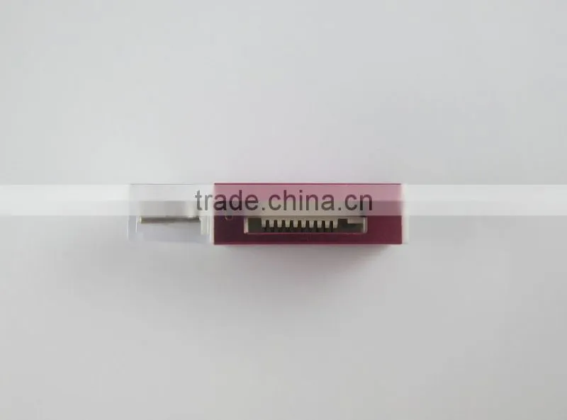 All in One Aluminium Memory Micro SD SDHC TF MS M2 Card Reader