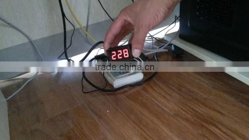 Digital MIn AC VOLTMETER CHEAP AC75-380V for AC220V