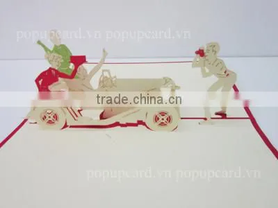 3D pop up Thank you Dog card