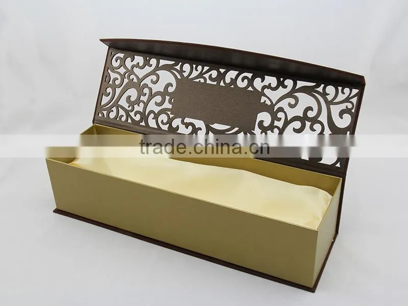 Eco-friendly Hollow Cardboard Box for Wine (ZJ-5039)