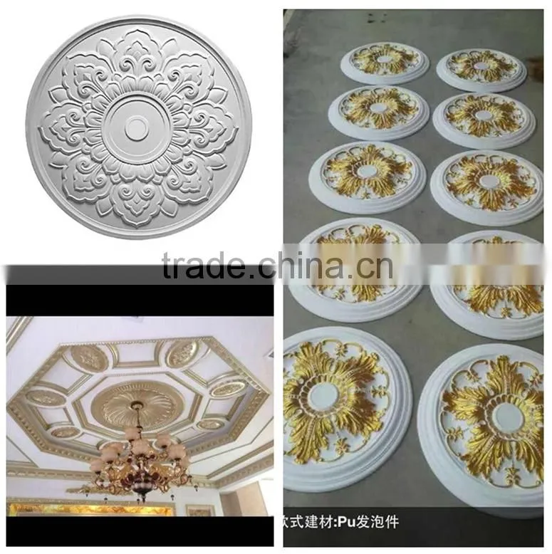 High-Density Polyurethane Decoration Products / PU Cornice / PU Moulding
