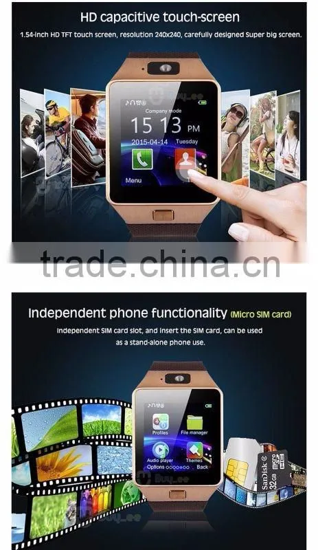 Bluetooth Wrist Smart Watch Phone for Smartphones IOS Android