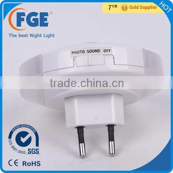 Wholesale 60dB Round LED sound sensor light