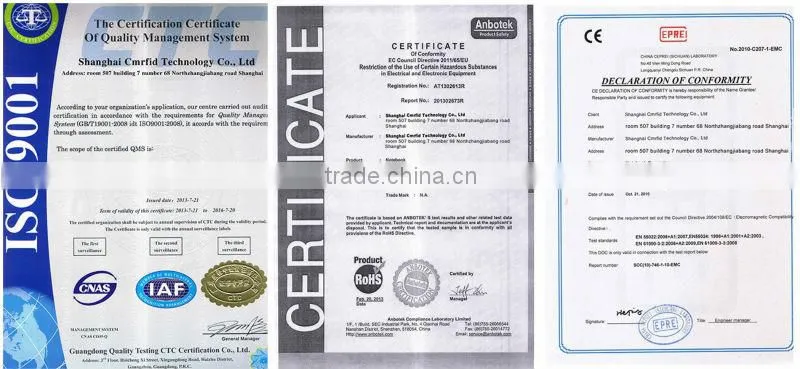 preprinted smart card