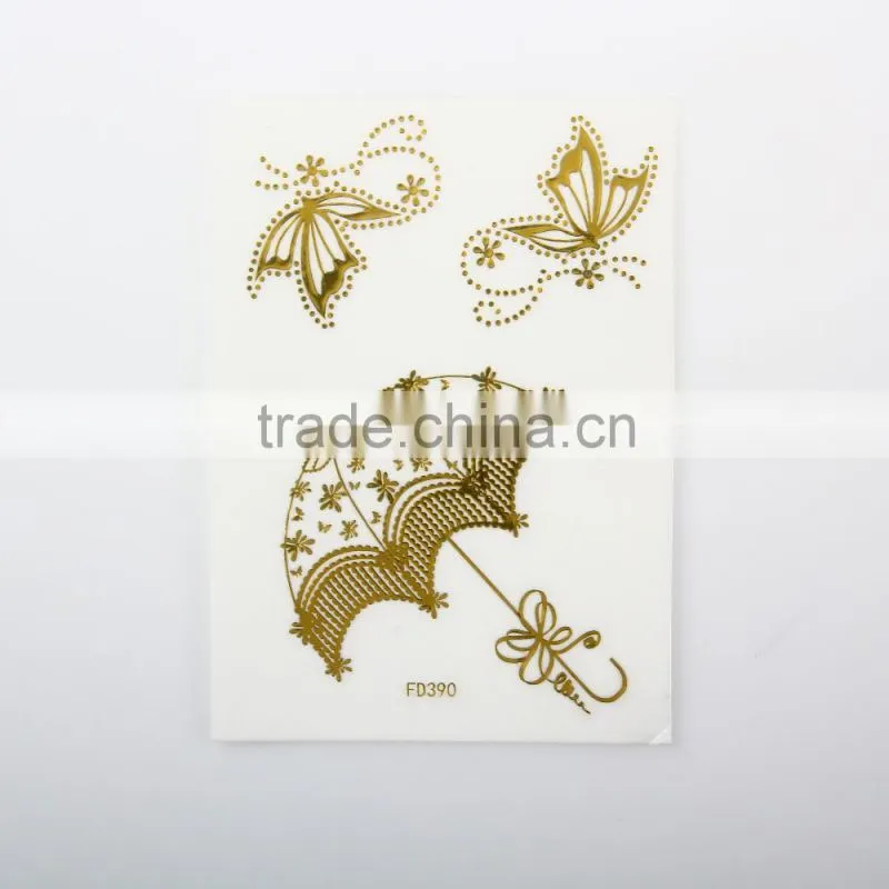 long last metallic tattoo sticker phone sticker for mobile