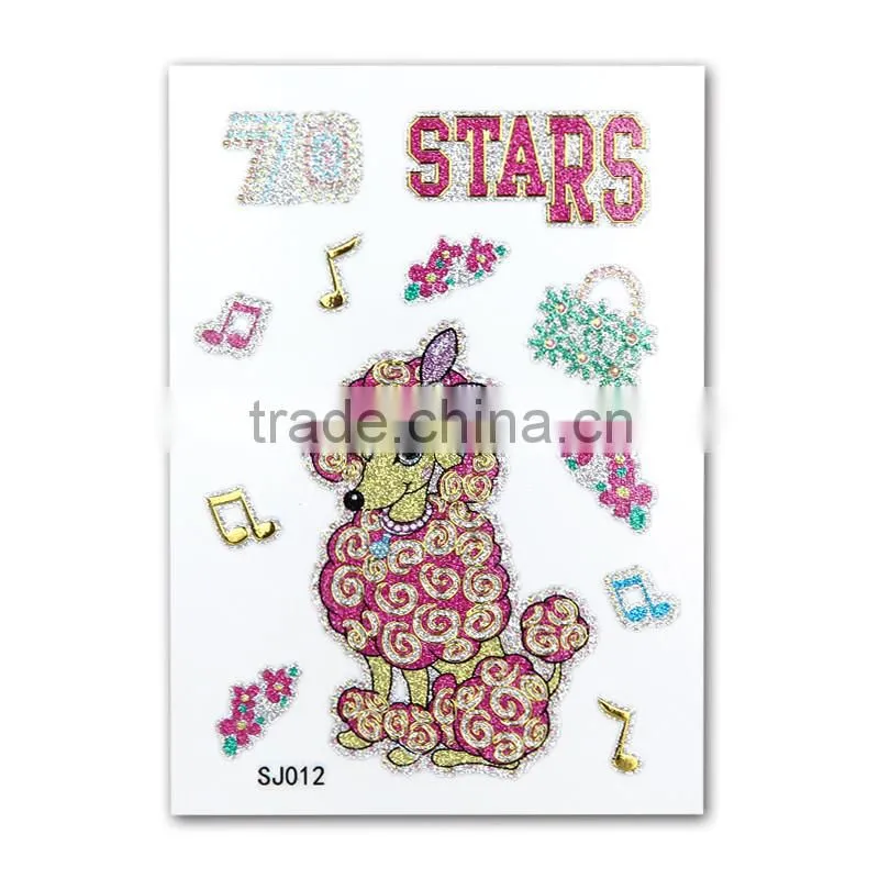 Easy decorating phone sticker 24k gold plating mobile phone sticker