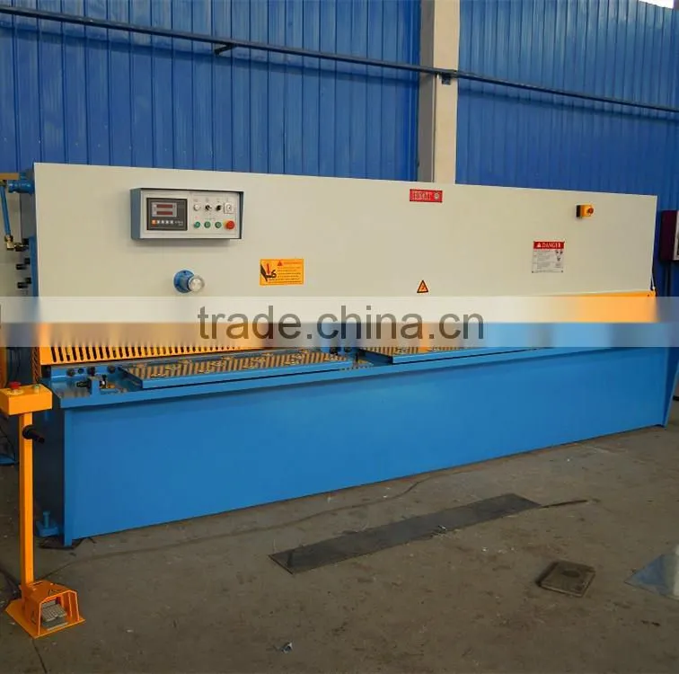 hydraulic guillotine metal plate shear machine, hydraulic metal shear machine