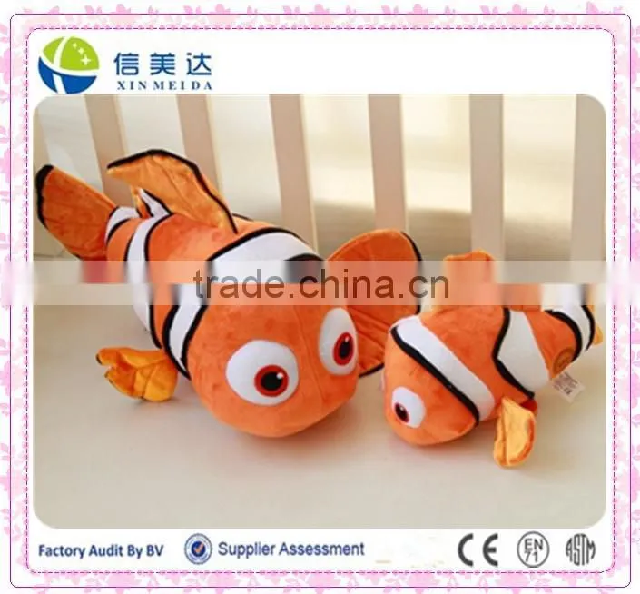 Plush love fish toy