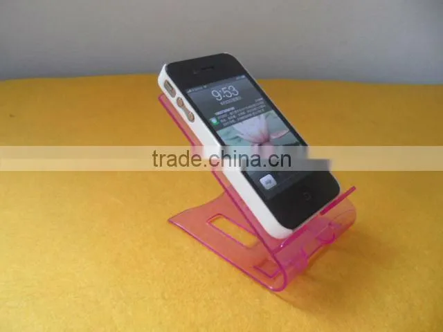 Colour Plastic PS mobile phone holder