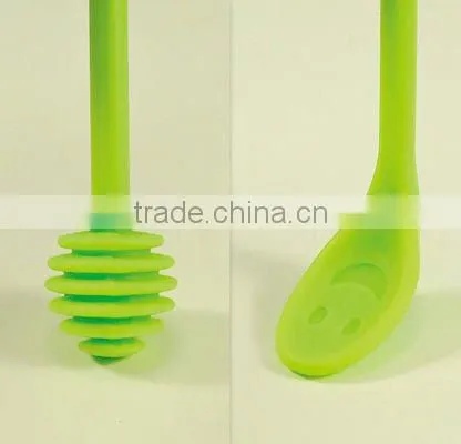 silicon jam honey spoon cocktail steirrer