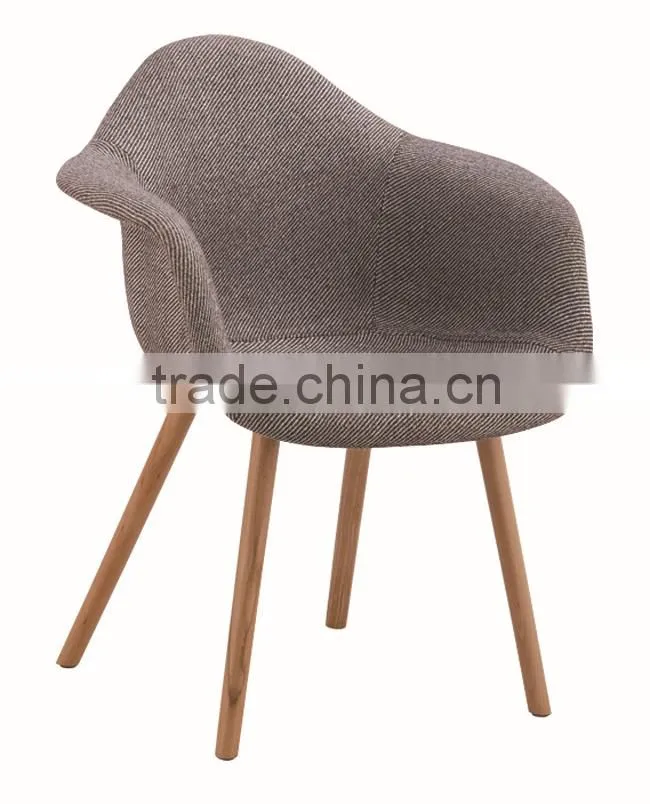 Mondern home furniture fabric dining chair for living room