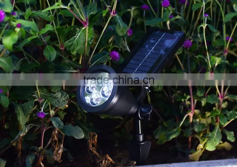 water proof hotsale solar garden led lighting for family decoration high quality lumen