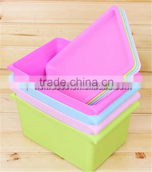 Colorful Foldable Storage Box Plastic Storage Box