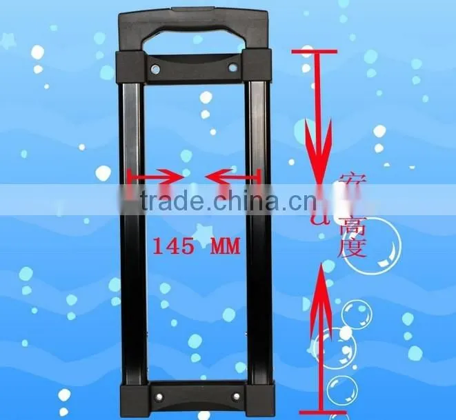 Equipment instrument aluminum case tool box aluminum case computer bag trolley handle