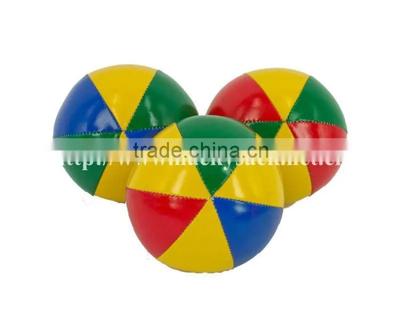soft leather juggling ball,soft juggling ball for children,