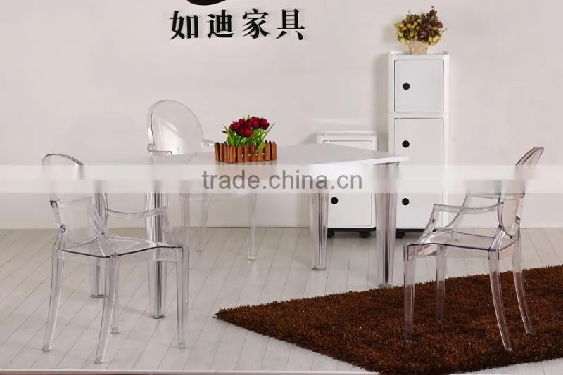 Leisure dinning table/ MDF top table / morden Funiture