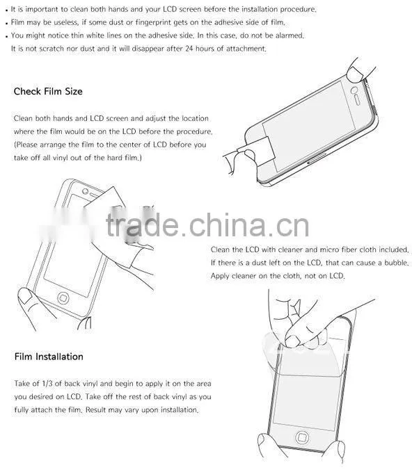 For Samsung Galaxy tab p5110 anti-fingerprint screen protector