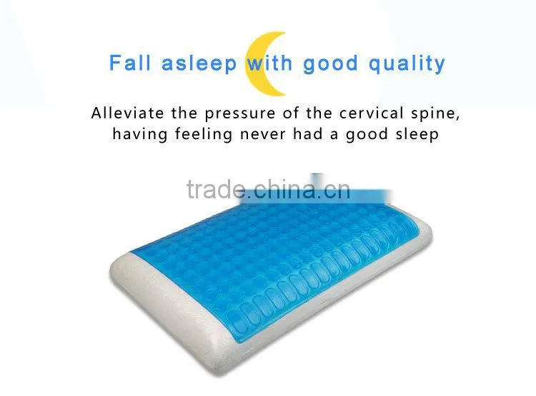 Bread memory foam gel pillow cooling gel pillow