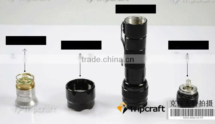 Ultrafire 502B XML T6 1000 Lumens 5-Mode Led Flashlight