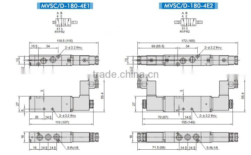 Mindman MVSC180 Series Solenoid Valve