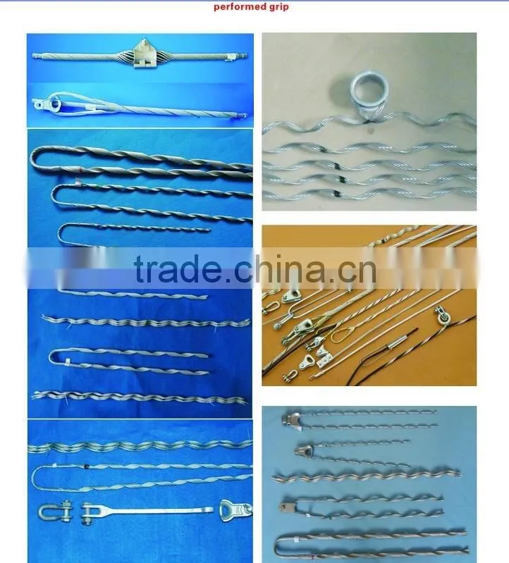 Preformed grip / FITTING RETENTION FIBER