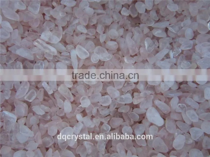 2015 new coming cheapest small Rose Quartz stone pink crystal