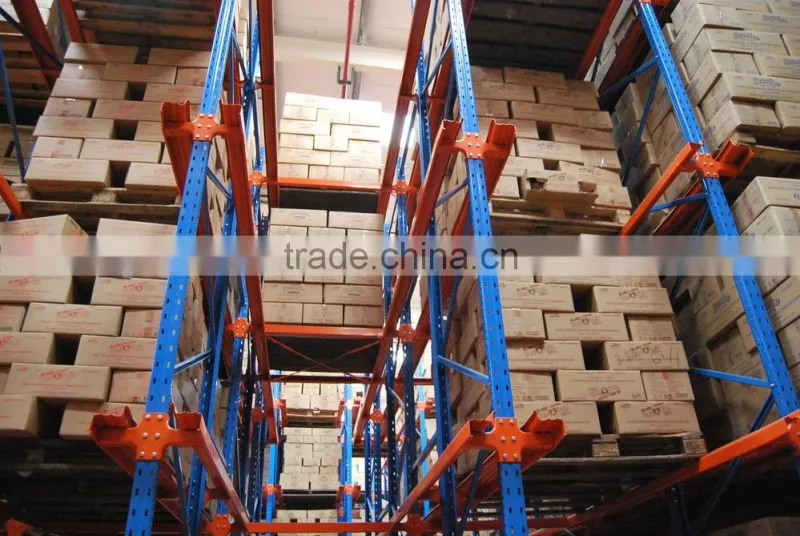 Cold Room Drive In pallet racks of first in last out