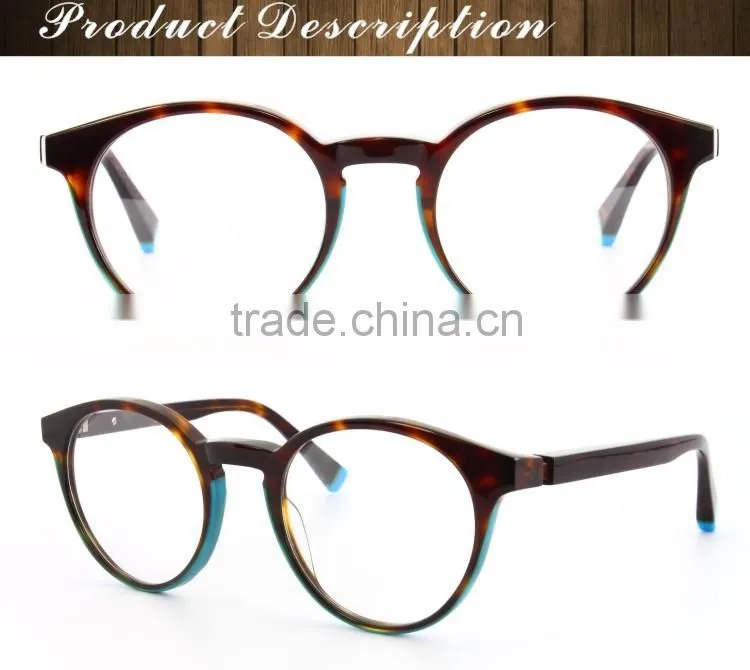 Fashion Design Retro Round Frame Reading Glasses