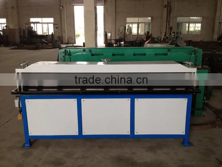 wind pipe making beading groove machine