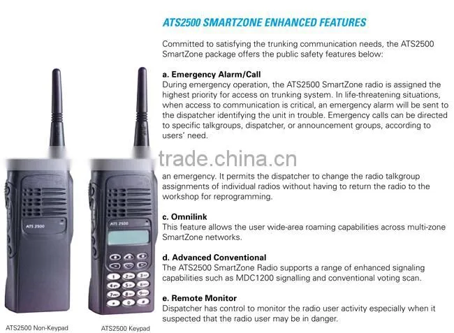 digital ham radio with multichannel VHF XTS2500 two way radio