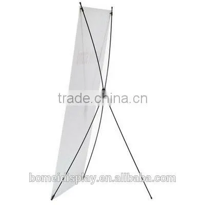 80*180cm black plastic flexible x banner stand system