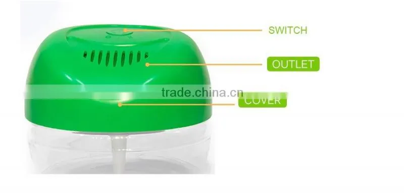 KS-03 aromatheraphy diffuser with colerful LED lights and anion generator