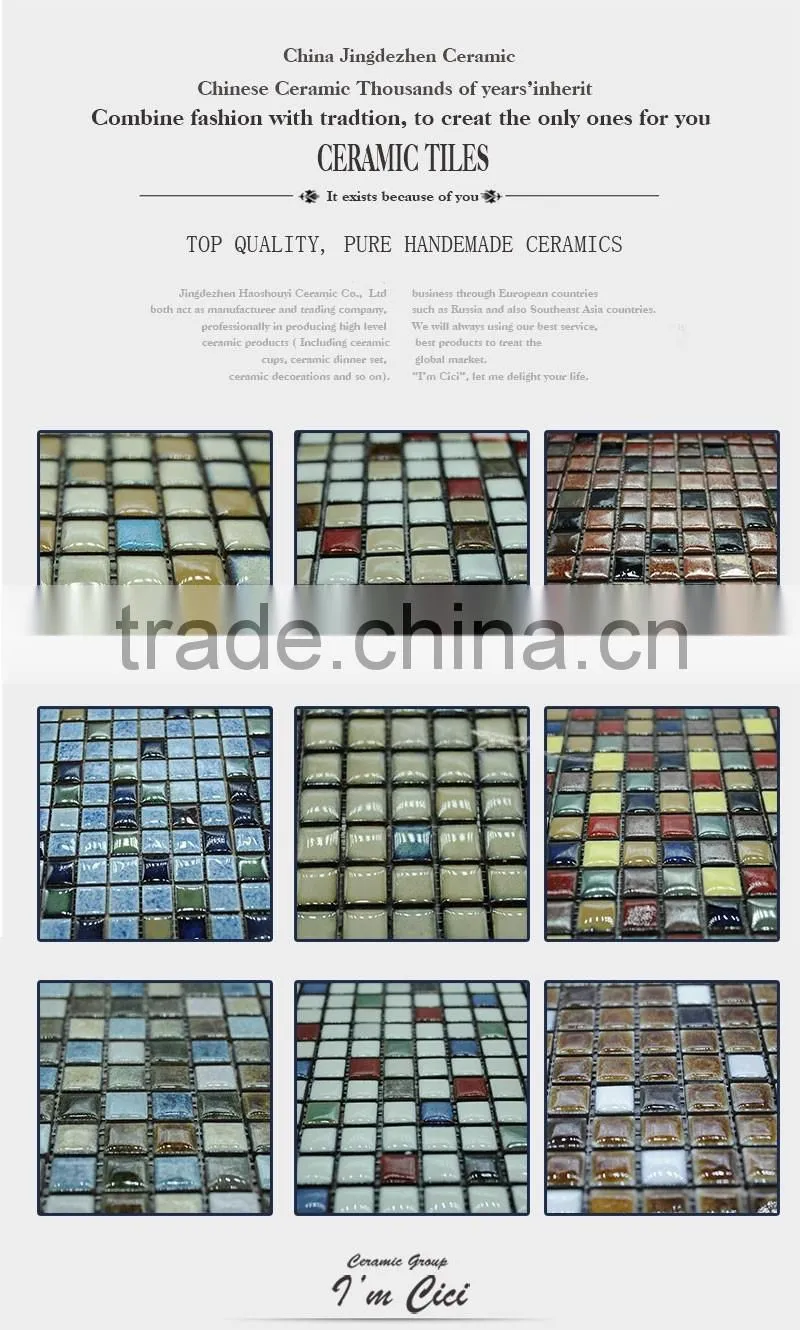 2015 New design bathroom kitchen ceramic tiles ceramic mosaic CC-Z005