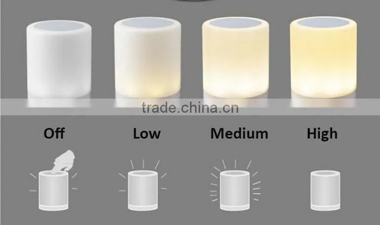 Portable Mini Music Table Lamp with Bluetooth Speaker, Wireless Bluetooth Speaker