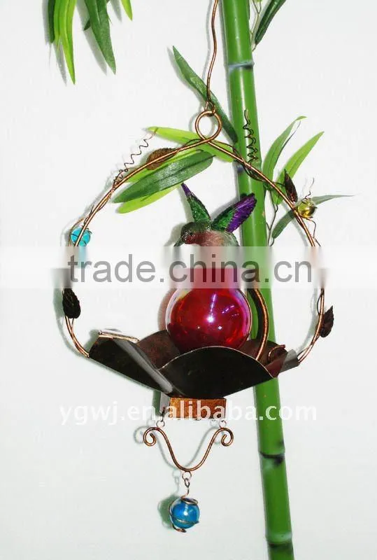 2011 Newest Metal Solar Bird Feeder